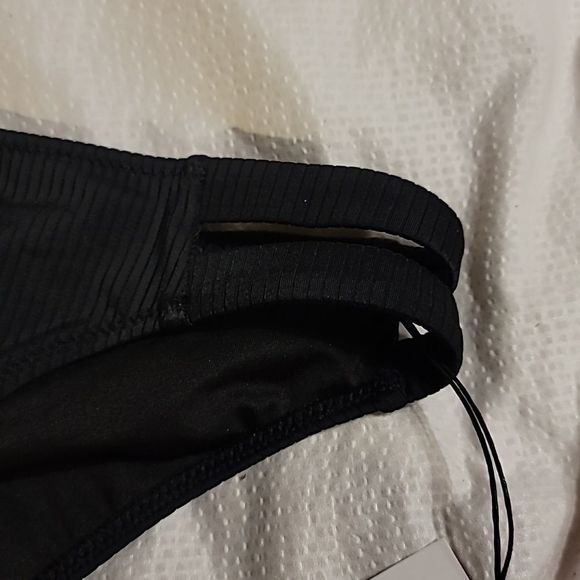 NWT CHEEKY OPEN SIDE RIBBED BIKINI BOTTOM SIZE SMALL - Picture 3 of 8